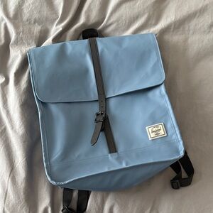 Herschel Supply Company Light Blue Backpack Slim Sleek w/ side pockets